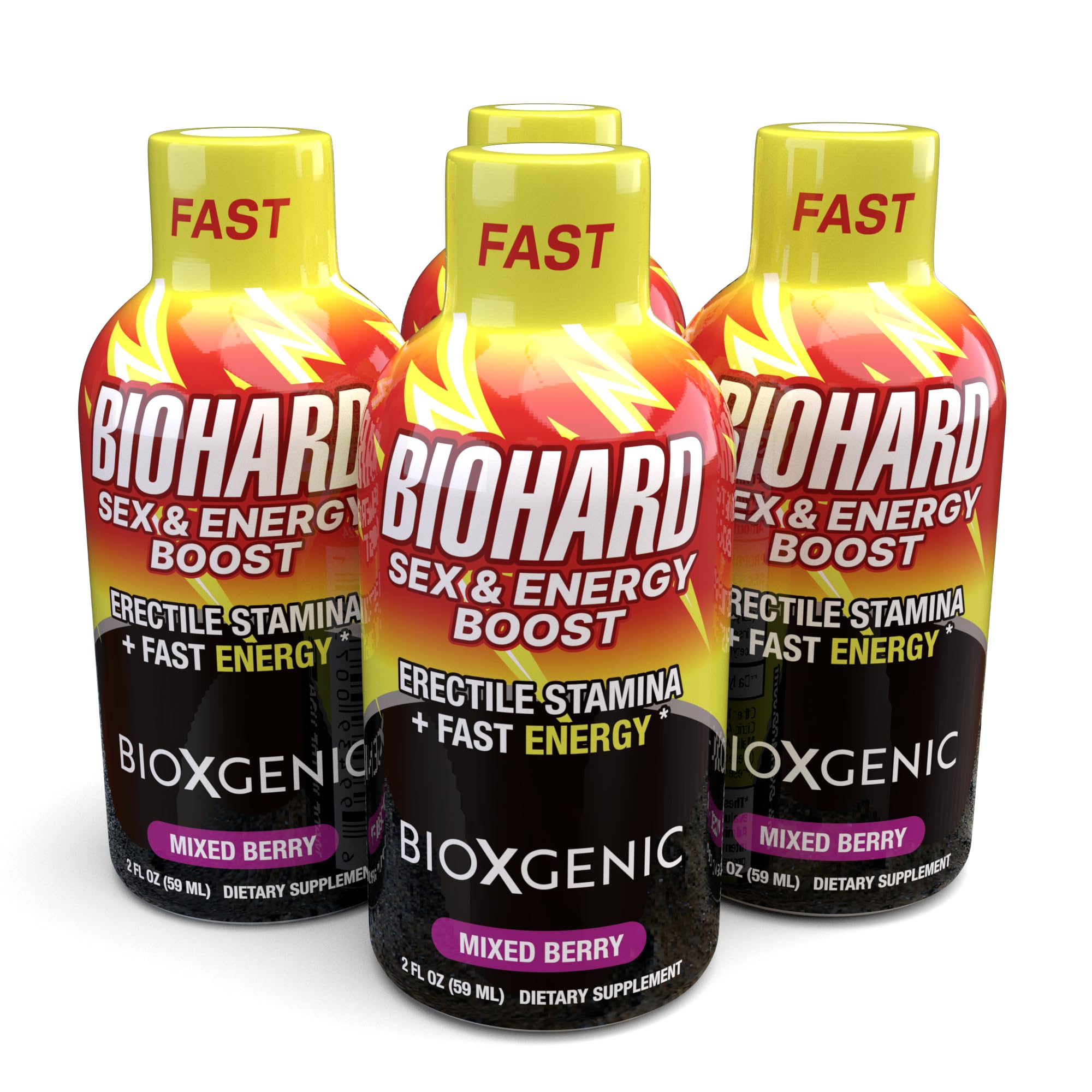 Amazon.com : Bioxgenic BIOHARD Sex and Energy Boost, Mixed Berry